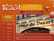 Tablet Screenshot of fleur-du-desert.com